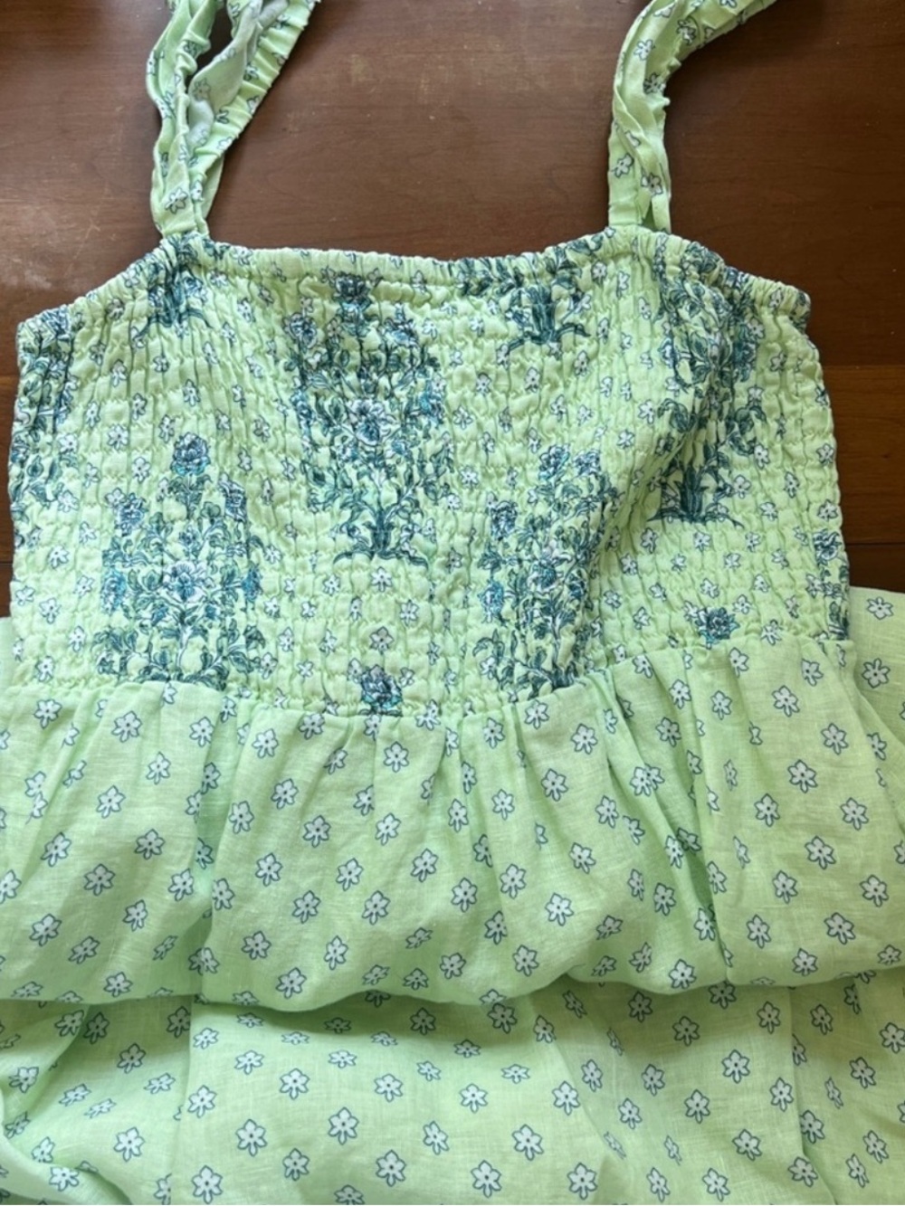 Roller Rabbit green dress - Picture 3 of 5